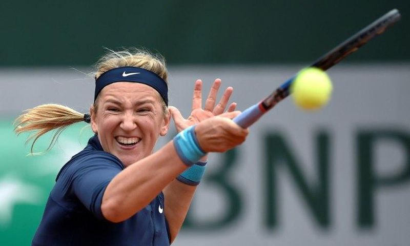Former world number one Victoria Azarenka in action at the 2016 French Open