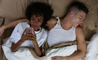 Imagine your partner reaching out to the other person for more trysts behind your back [Credit: Bustle]