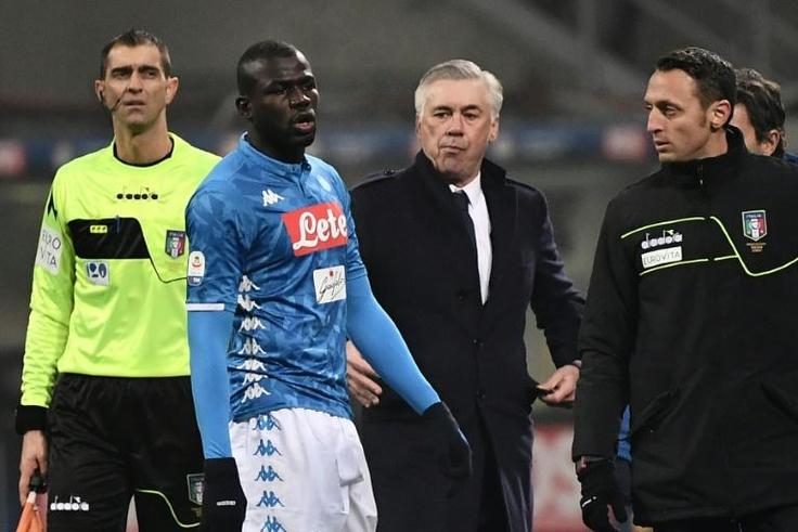 FIFPro and UEFA are "very concerned" that the Inter v Napoli match played on despite racist abuse against Kalidou Koulibaly.