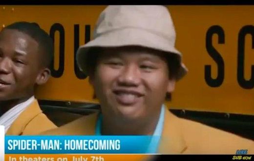 Abraham Attah in "Spiderman: Homecoming" teaser