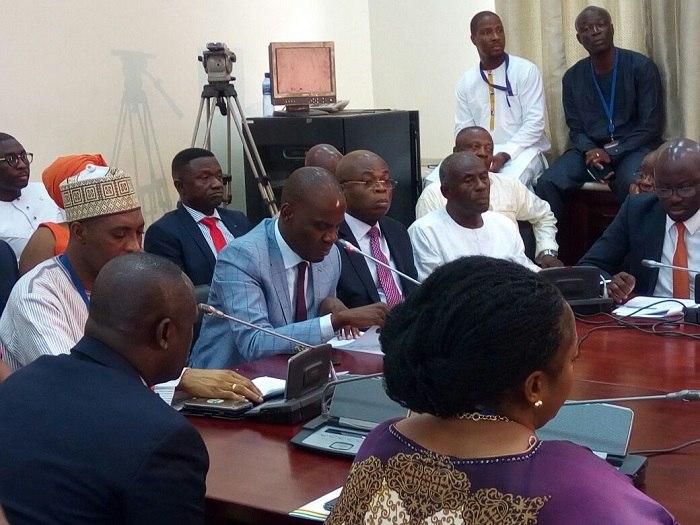 NDC Minority in Parliament, led by Haruna Iddrisu