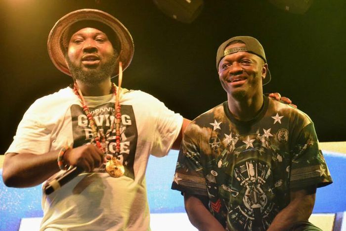 VVIP and Sulley Munatri at "Sallahfest"