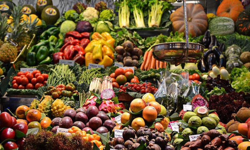 fruits and vegetables