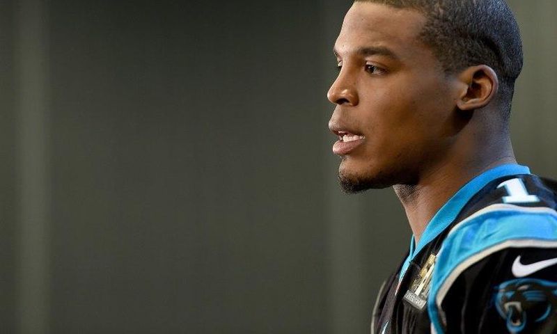 Quarterback Cam Newton, pictured in 2016, injured his shoulder towards the end of last season