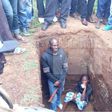 Widow occupies husband’s grave to stop burial as his killer walks free