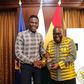 Stonebwoy and President Akufo-Addo