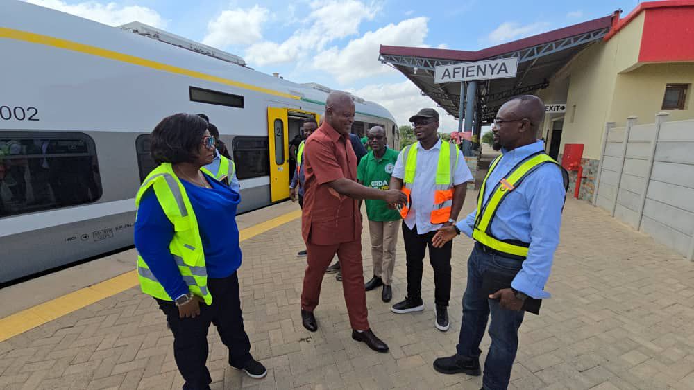 GRDA commences commercial train services on Tema-Mpakadan railway line