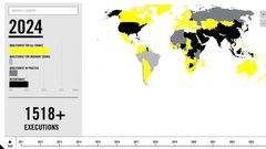 The global view: death sentences and executions 2010-2024