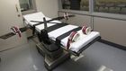 This 2014 file photo shows the gurney in the the execution chamber at the Oklahoma State Penitentiary. Sue OgrockiAP Photo (File)