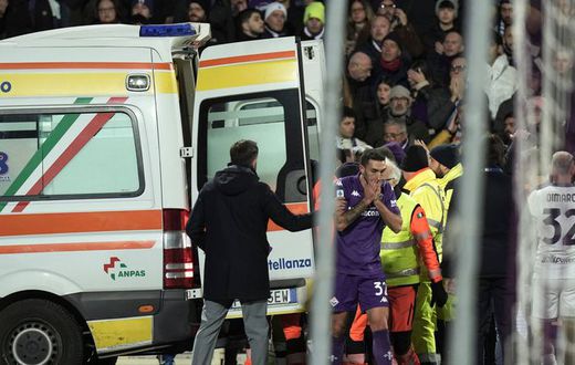 Serie A: Fiorentina v Inter Milan match postponed as Bove collapses on pitch, other players in tears