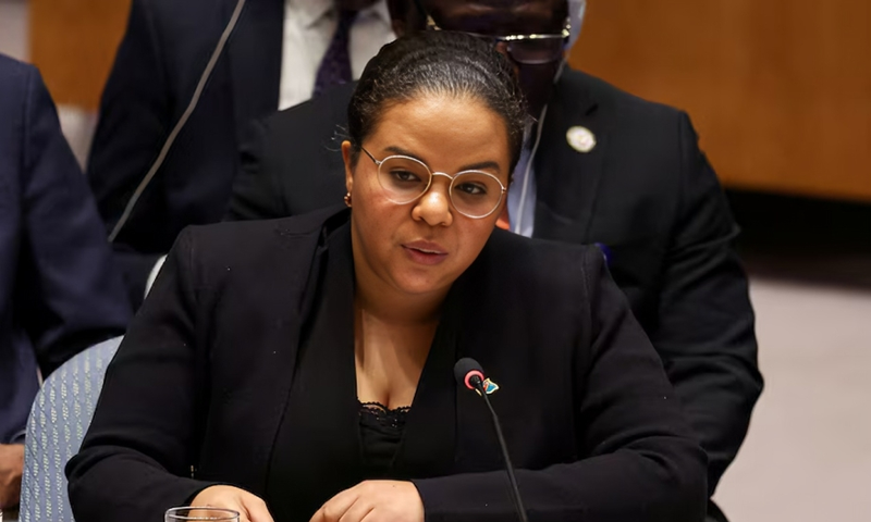 The Democratic Republic of Congo’s Foreign Minister, Therese Kayikwamba Wagne