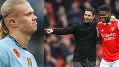 Partey powers Arsenal’s 5-star performance to humble Haaland 