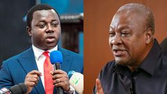 John Ntim Fordjour and President John Mahama