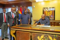 Official: E-Levy, betting tax abolished as Pres. Mahama assents to new bills