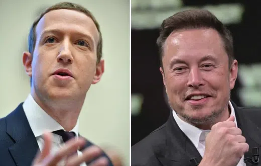 Elon Musk and Mark Zuckerberg