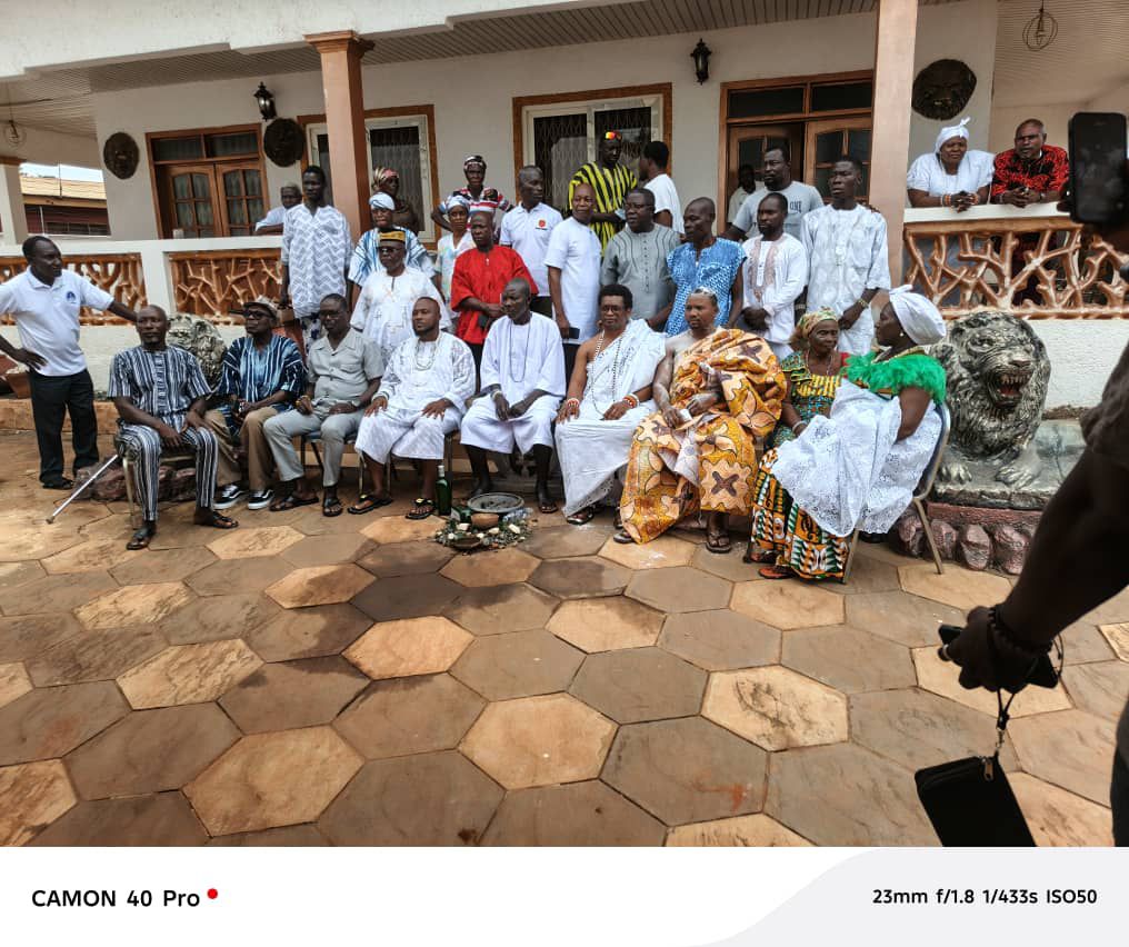 Annorwe Royal family installs Nii Sɛ Tetteh Djan as Regent Stool Father of Prampram