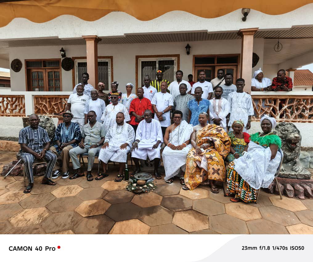 Annorwe Royal family installs Nii Sɛ Tetteh Djan as Regent Stool Father of Prampram