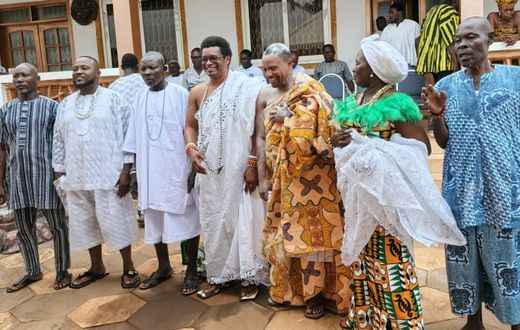 Annorwe Royal family installs Nii Sɛ Tetteh Djan as Regent Stool Father of Prampram