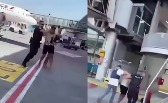Top African footballer arrested for refusing to wear seatbelt on plane (Video)