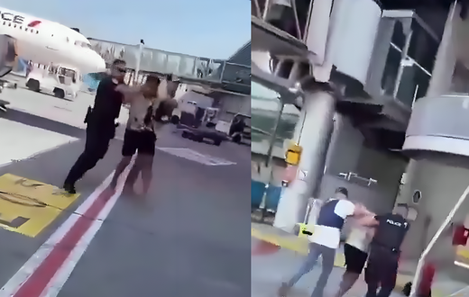 Top African footballer arrested for refusing to wear seatbelt on plane (Video)