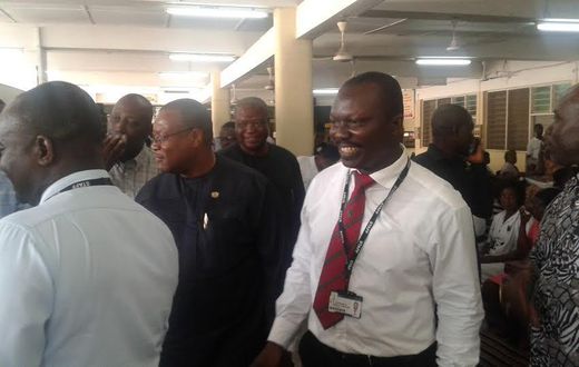 Health Minister tours some facilities in the Eastern region
