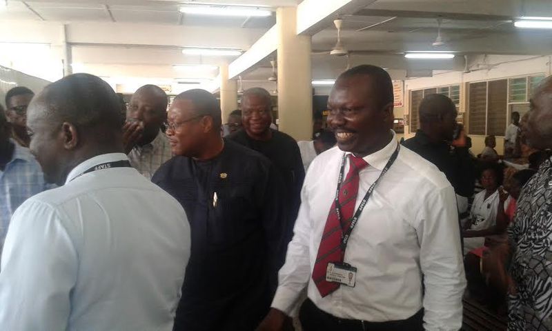 Health Minister tours some facilities in the Eastern region