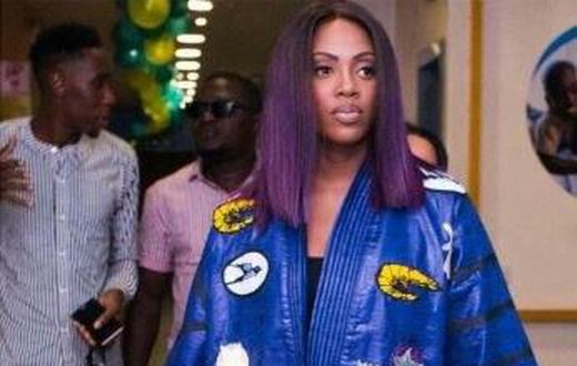 Tiwa Savage and son, Jamil Balogun