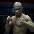 Afghan mixed martial arts (MMA) fighter Baz Mohammad Mubariz, a Tajik, trains ahead of a bout with longtime rival Ahmad Wali Hotak, a Pashtun, in a contest that has become a lightning rod for ethnic rivalries that threaten to tear the country apart