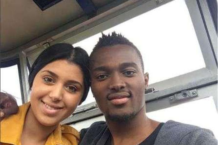 Bernard Mensah and Ana Manuela Ferreira Costa