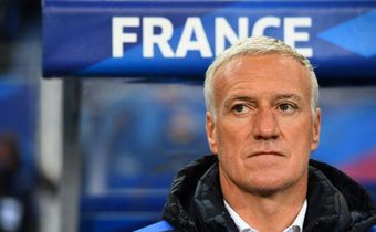 France's coach Didier Deschamps attends the 2018 World Cup qualifying football match between France and Sweden at the Stade de France in Saint-Denis, north of Paris, on November 11, 2016