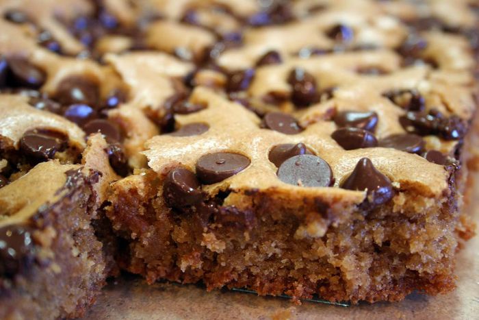 Chocolate chip blondies