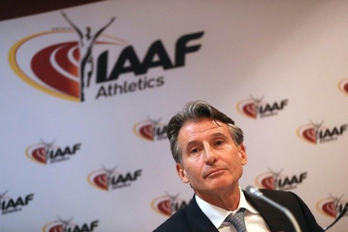 International Association of Athletics Federations President Sebastian Coe on February 6, 2017 in Monaco