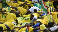 Coach-less South Africa stretched an unbeaten record to 14 matches drawing 1-1 away to Mozambique in an international friendly