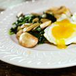 eggs and greens