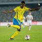 Picture taken on January 12, 2017 shows Swedish football player Alexander Isak during a friendly football match between Sweden and Slovaka at Zayed Sports City Stadium in Abu Dhab
