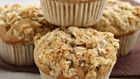 Banana and oat muffins