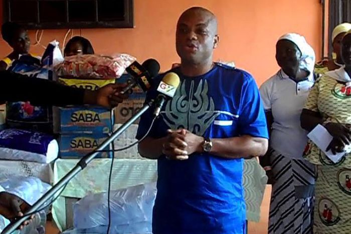 Kwashieman Area CACI GWF donates to Weija Leprosarium