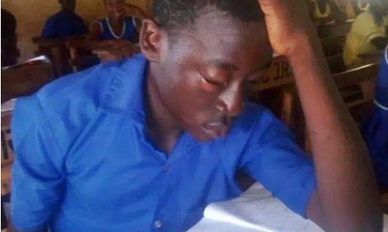 The student, Bernard Opoku