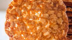Oatmeal lace cookies