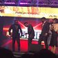 Kcee, Harysong on stage at the Headies 2016.