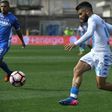 Napoli's Italian midfielder Lorenzo Insigne controls the ball during the Italian Serie A football match Empoli versus Napoli on March 19, 2017 at the Carlo Castellani Stadium in Empoli