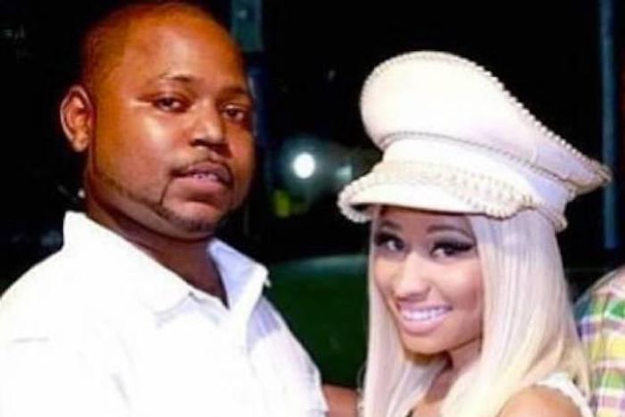 nicki minaj with brother, jelani maraj