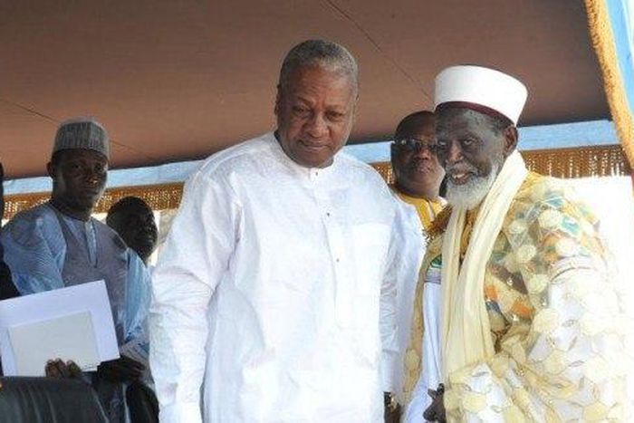 Mahama and Chief Imam