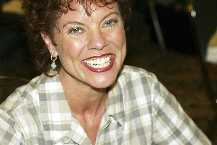 Pictured in 2003, "Happy Days" star Erin Moran