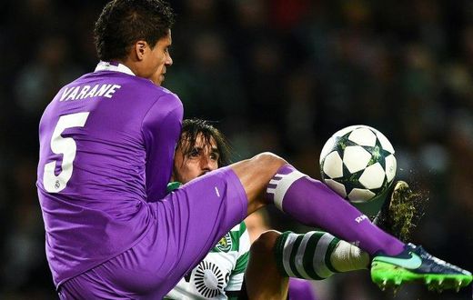 Raphael Varane has pulled out of Real Madrid's game against Sporting Gijon