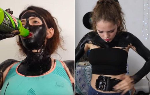 Face and body mask challenge.
