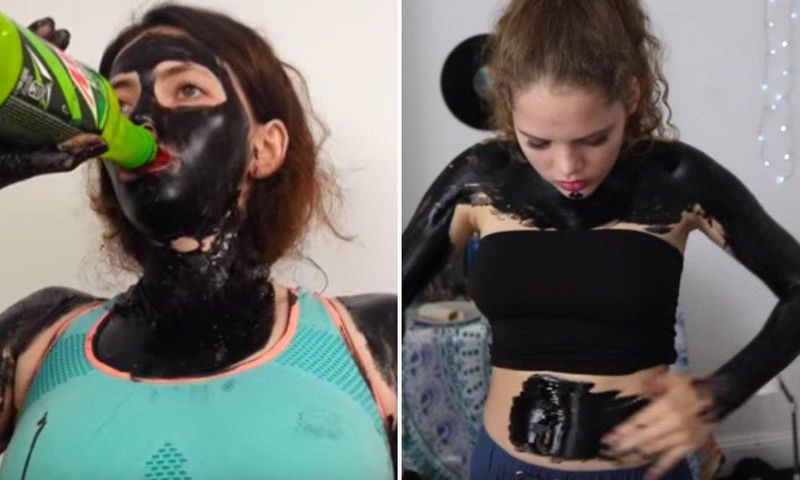 Face and body mask challenge.