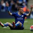 Leicester City striker Jamie Vardy was booked for diving in the Premier League match against West Ham in April 2016