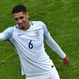 England's defender Chris Smalling, pictured on June 16, 2016, has missed Manchester United's last four games with a foot problem