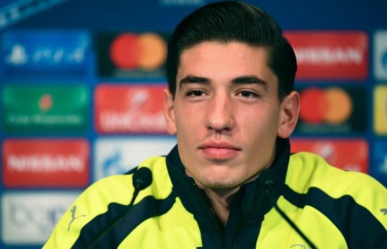 Arsenal's Spanish defender Hector Bellerin has been an ever-present in Arsenal's strong start to the Premier League season